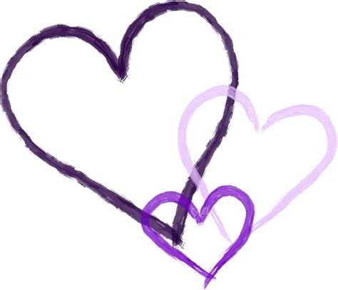 Purple Heart Transparent Background Clip Art Library
