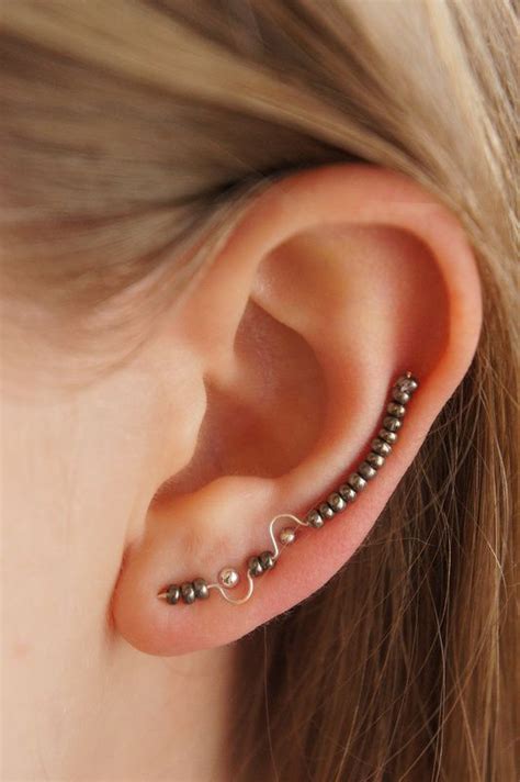 E Elise Etc Diy Ear Pinsear Sweeps Part 2 Ear Cuff Diy Ear