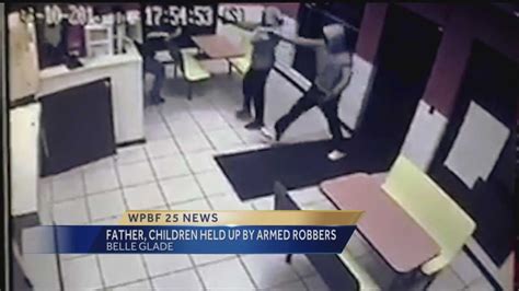 Armed Robbery Caught On Video