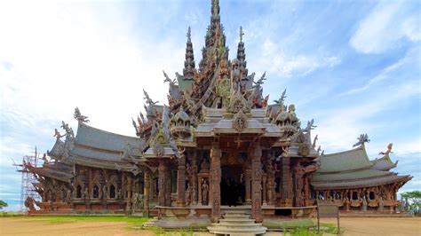 The Sanctuary Of Truth In Pattaya Thailand Youtube