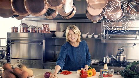 Martha Stewart Gives A Tour Of Her Farmhouse Kitchen And Apple Orchard