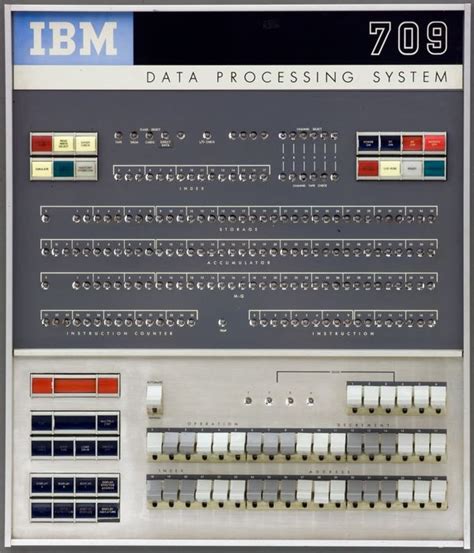 Ibm 701 Electronic Data Processing Machine Digitalpictures