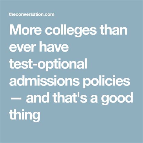 More Colleges Than Ever Have Test Optional Admissions Policies — And