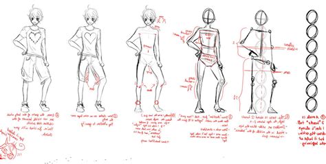 This is detailed tutorial on how you can give a try to draw an anime boy sketch. Male Body Proportions Drawing at GetDrawings | Free download