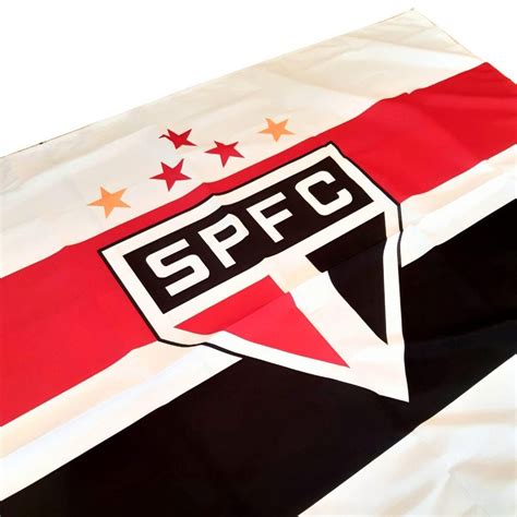 Bandeira São Paulo F C Símbolo Oficial Branco São Paulo Mania