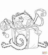 Splat Christmas Coloring Merry Cat Coloriage Joyeux Le Supercoloring αт тнє Az Pete Chat Cats Colorear Para Noël Azcoloring Printable sketch template