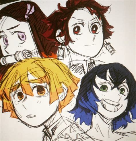 Demon Slayer Doodle Art Amino