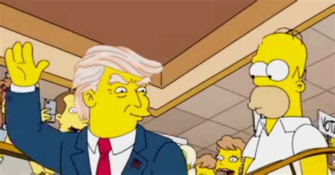 The Simpsons Respond Election Prediction Trump