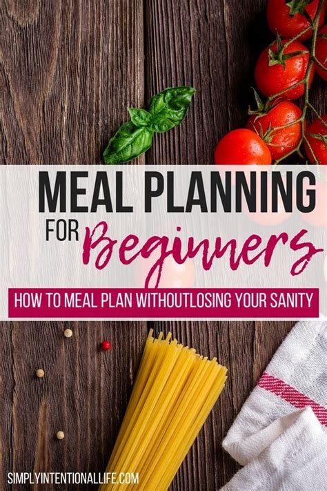 This Meal Planning Guide Is Perfect For Meal Planning Beginners Or If You Have Had Trouble