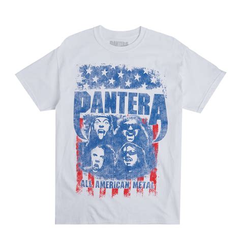 All American Metal T Shirt Pantera Official Store