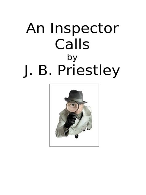 An Inspector Calls Revision Notes Pdf