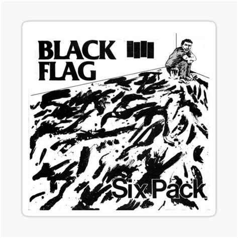 Black Flag Sticker For Sale By Delfinabossie97 Redbubble