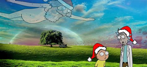 Rick And Morty Christmas Wallpapers Wallpaper Cave