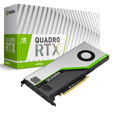 Nvidia Quadro Rtx 4000 8gb Gddr6 Pci Express 30 X16 Professional