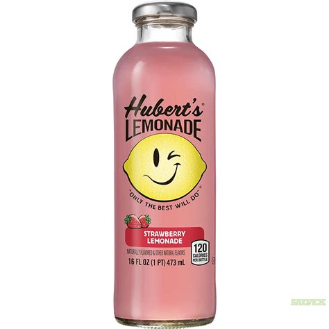 Huberts Lemonade Strawberry Drink 1500 Cases 18000 Bottles 16 Fl