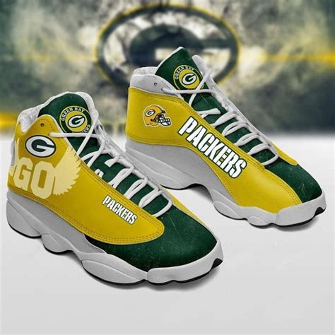 Green Bay Packers Nfl Go Fly Football Team Sneaker 16 For Lover Jd13 S