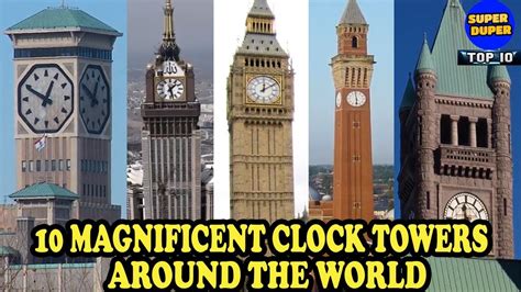 The 10 Most Iconic Clock Towers In The World Clock Tower Lier Tower