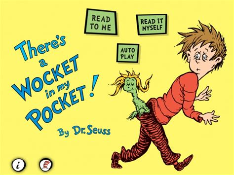 There’s A Wocket In My Pocket From Dr Seuss And Oceanhouse Media