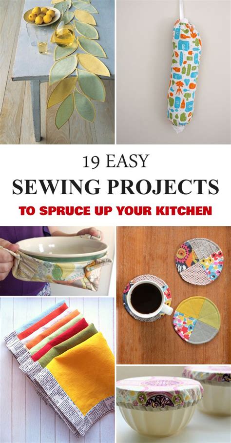 19 Easy Sewing Projects To Spruce Up Your Kitchen Easy Sewing