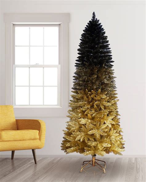 Black Gold Ombre Christmas Tree Treetopia Ombre Christmas Tree
