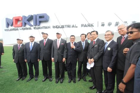 Deputy minister of international trade and industry dr ong kian ming said the investors, which would be given incentives, were. Malaysia-China Kuantan Industrial Park Development ...