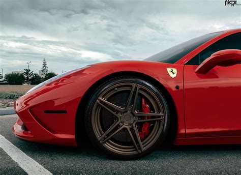 This Ferrari 458 Speciale With Niche Wheels Is Special