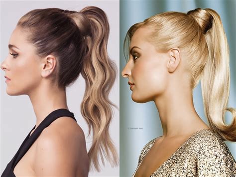 New moms don't always have a lot of time, and some may even deal with postpartum hair loss, but a simple pony with. Low Ponytail Hairstyles For 2020: 4 Hair Inspirations For You