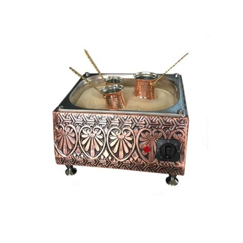Turkish Copper Sand Coffee Machine Coffee Maker With 3 Coffee Pots And