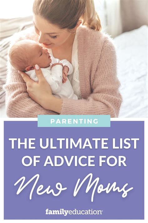 The Ultimate List Of Advice For New Moms According To Experienced
