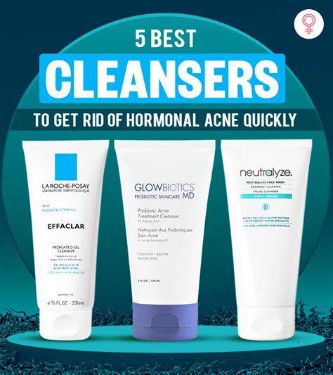 5 Best Cleansers For Hormonal Acne That Promise Quick Results 2023