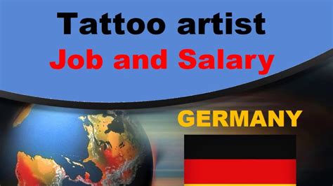 Tattoo Artist Salary In Germany Jobs And Wages In Germany Youtube