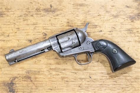 Colt Single Action Army 44 40 Used Single Action Revolver Sportsman