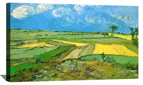 Vincent Van Gogh Painting Van Gogh Wheat Fields At Auvers Under Clouded