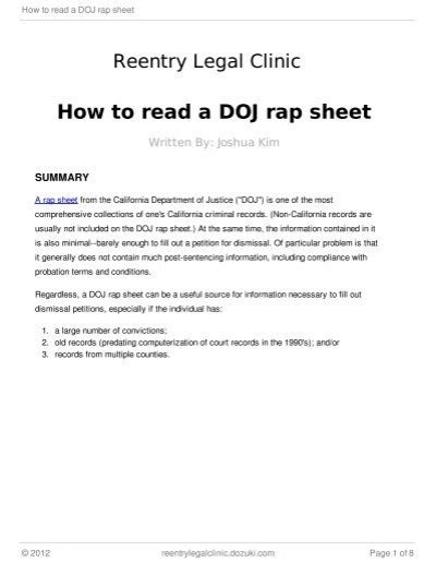 how to read a doj rap sheet amazon web services
