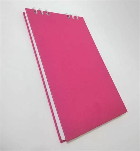 Cuaderno Bit Cora De Dibujo X 55 Hojas Carta Color Pink Suescun