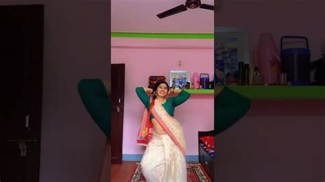 Nepali Bhabhi Dancing In White Saree Youtube