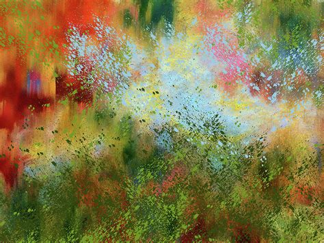Abstract Spring Soliloquy Mixed Media By Georgiana Romanovna Fine Art
