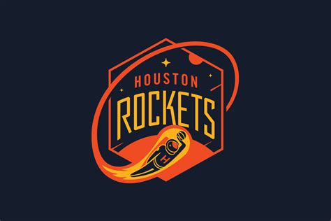 Houston Rockets Redesign By Michael Weinstein Dark Variant Logo