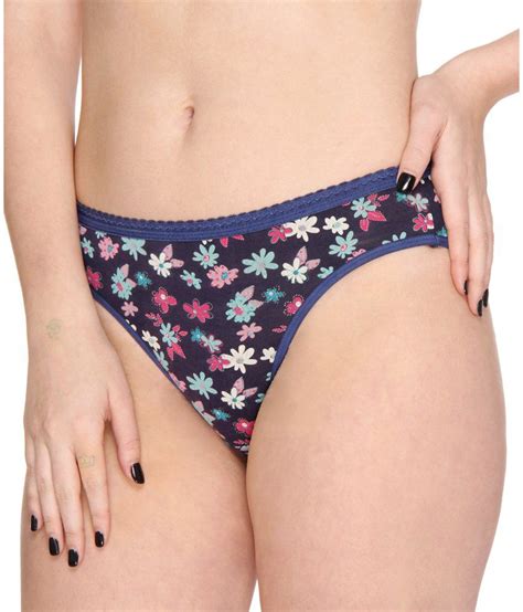 Buy Vivity Multi Color Cotton Panties Pack Of 5 Online At Best Prices