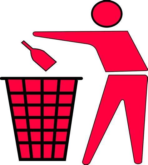 Recycling Garbage Waste Basket Png Image Trash Can Graphics Clipart