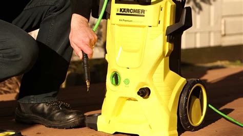 Manufacturers of pressure washers do not want you to attach expandable hoses to any part of their equipment. How to set up your Kärcher High Pressure Washer - YouTube