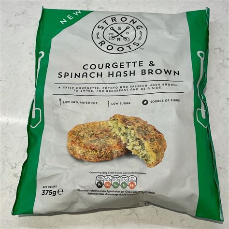 Strong Roots Courgette And Spinach Hash Browns Reviews Abillion