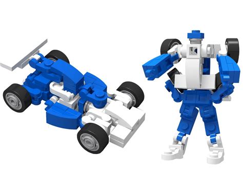 Lego Moc Transformers G1 Mirage Mini Mecha By Freshbricks Rebrickable