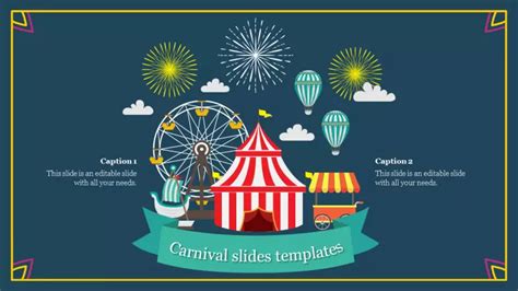 Colorful Carnival Powerpoint Ppt Slides Templates Powerpoint Background