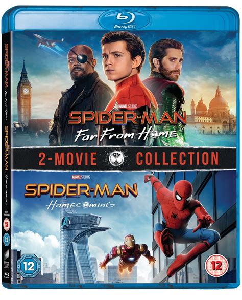 Spider Man Homecomingfar From Home Blu Ray Free Shipping Over £20