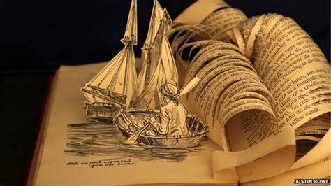 Justin Rowe Book Art Opens British Academy Literature Week Bbc News