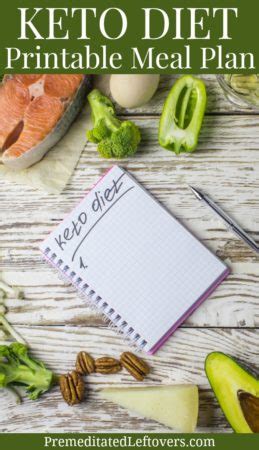 They are available as printable ebooks (pdfs) Keto Diet Meal Plan + Printable Meal Plan