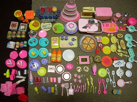 Barbie Kitchen Accessories And Food Lot Barbies 1980s 1990s