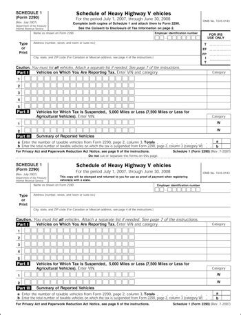IRS Form 2290 E-File - What is it? | E-file IRS Form ...