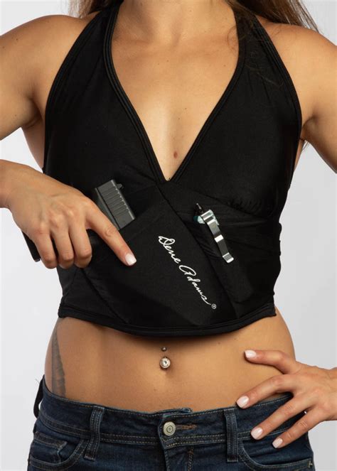 Black Active Bra Top Holster Shop Womens Concealed Carry Holsters